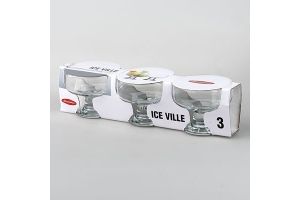 Набор креманок ICE VILLE, 3 штуки, объем 260 мл. Артикул: 41016B/