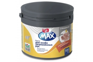 Паста MAX для особо загрязненых рук 500 гр с глицерином (16). Артикул: Белла