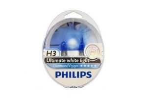 Лампа PHILIPS H3 55W 12V Diamond Vision 5000K (12336DV2) (5). Артикул: