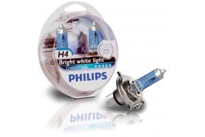 PHILIPS Лампа H4 60/55W P43t-38 12V 4300K Cristal Vision (12342CV-2) (5). Артикул: