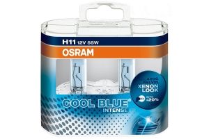 Лампа OSRAM H11 55W 12V PGJ19-2 +20% COOL BLUE INTENSE 4200K (64211CBI) (5). Артикул: