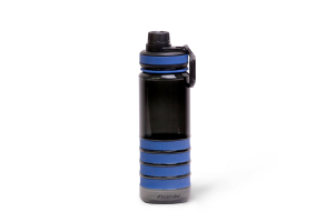 Спортивная бутылка для воды 750мл из пластика(тритан)(черно-синий),2302. Артикул: 2302