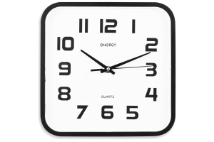 Часы настенные кварцевые ENERGY модель ЕС-08 квадратные. (20). Артикул: 009308