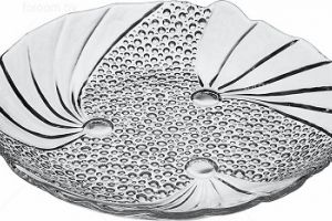 Тарелка столовая мелкая Pasabahce Papillion, D=24 см. Артикул: 10279SLB