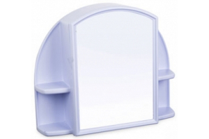 Шкафчик зеркальный "Орион" (светло-голубой) (4). Артикул: АС11808000