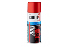 KUDO Лак для тонир. фар красный 520 мл.KU-9022 (6). Артикул: KU-9022