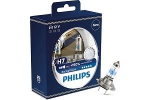 PHILIPS Лампа H7 55W PX26d +150% Racing vision (5). Артикул: 12972RVS2