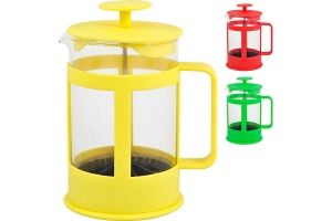Чайник/кофейник (кофе-пресс) пластик, серия Variato, 850 мл, цвета в ассортименте. Артикул: 950078