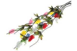 Декор ветка "Бутоны цветов" 150 см, (цена за шт) . Артикул: 2800052