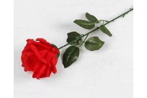 Цветы иск `Роза французская` 8*40 см красная. Артикул: 3102611
