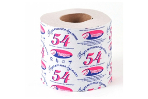 Туалетная бумага 54 НА ВТУЛКЕ (50). Артикул: Дуб