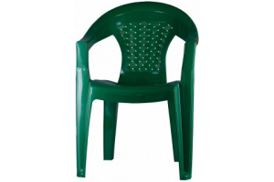 Кресло `Плетёнка` (Зелёный)(1). Артикул: 11010 Ар-пласт
