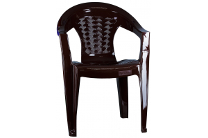 Кресло `Плетёнка` (Шоколадный)(1). Артикул: 11010 Ар-пласт