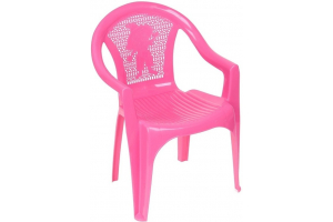 Кресло детское (380х350х535)мм (розовый)(1). Артикул: 160-0055