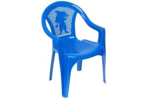 Кресло детское (380х350х535)мм (синий)(1). Артикул: 160-0055