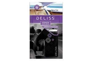 DELISS подвесной картонный ароматизатор серии New Car. Артикул: 1714136