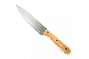 Нож кухонный 15см поварской с дер. ручкой №2. Артикул: AST-004-НК-022