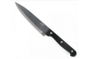 Нож кухонный 15см поварской с пласт. ручкой. Артикул: AST-004-НК-017