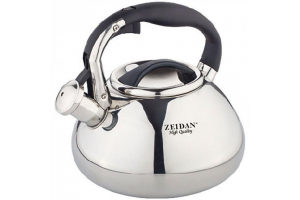 Чайник со свистком, Zeidan 3,2л, нержавеющая сталь. Артикул: Z-4170