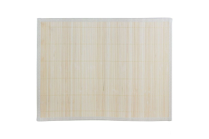 Салфетка сервировочная из бамбука BM-02, цвет: белый. Артикул: 312347
