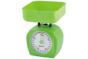 Весы кухонные механические HOMESTAR , 5 кг, зеленые (24). Артикул: 004905 / HS-3005М