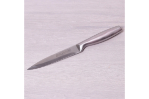 Нож универсальный из НЖС с полой ручкой (лезвие 12.5см; рукоятка 11см). Артикул: 5143